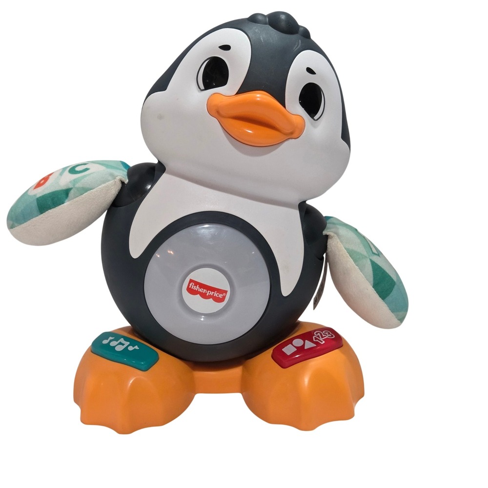 Fisher-Price Linkimals Cool Beats Penguin Musical Learning Toy GXX17 Black